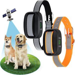 GPS Wireless Dog Fence for 2 Dogs,Electric Dog Fence for Outdoor,